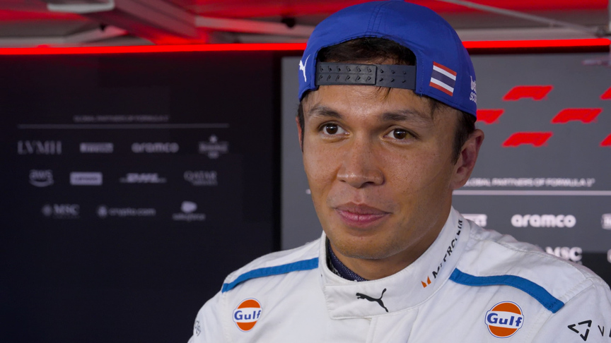 Albon: ‘The car’s quick – we’re in a good place’